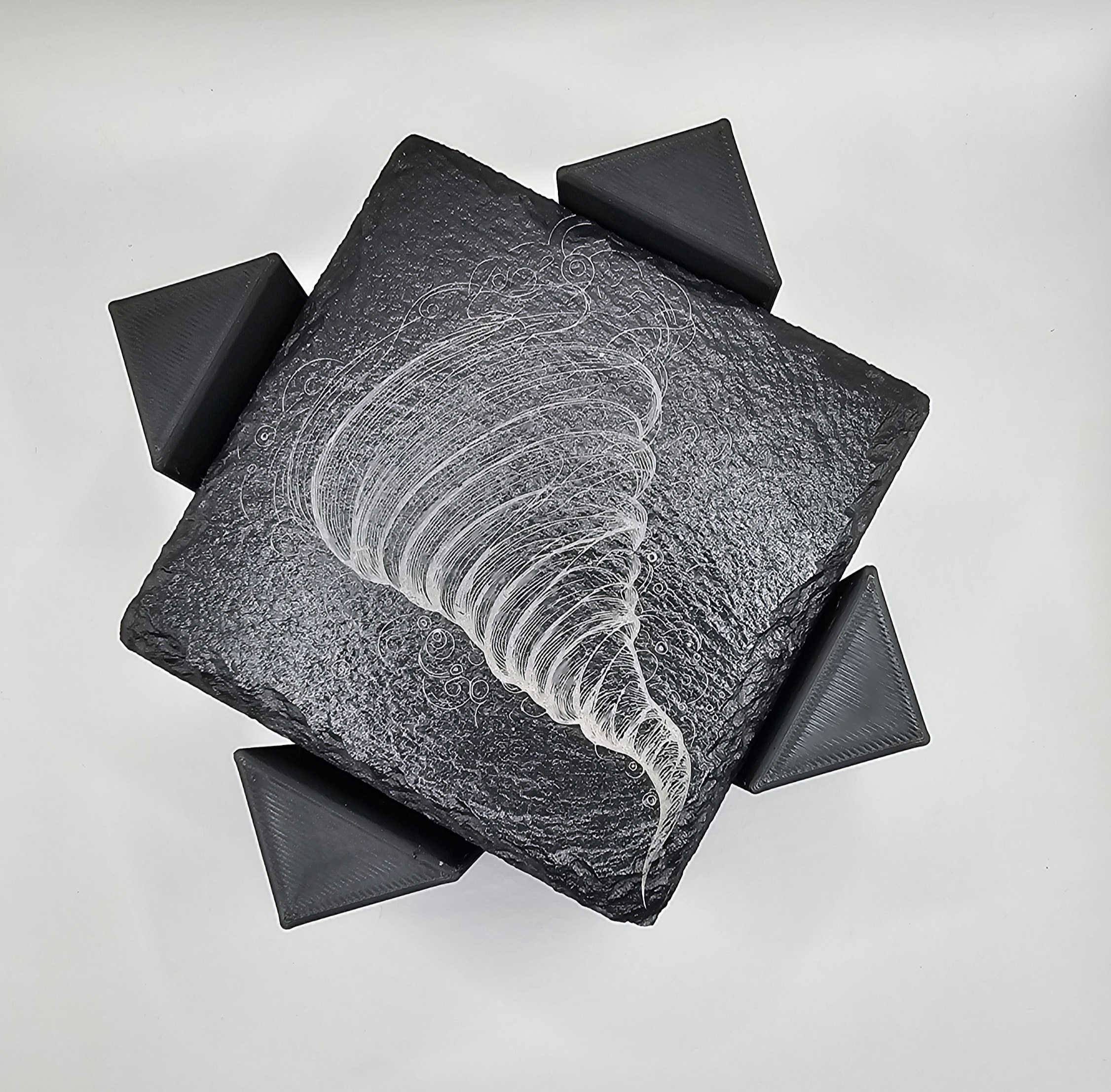 Engraved Tile - Custom ceramic engraving